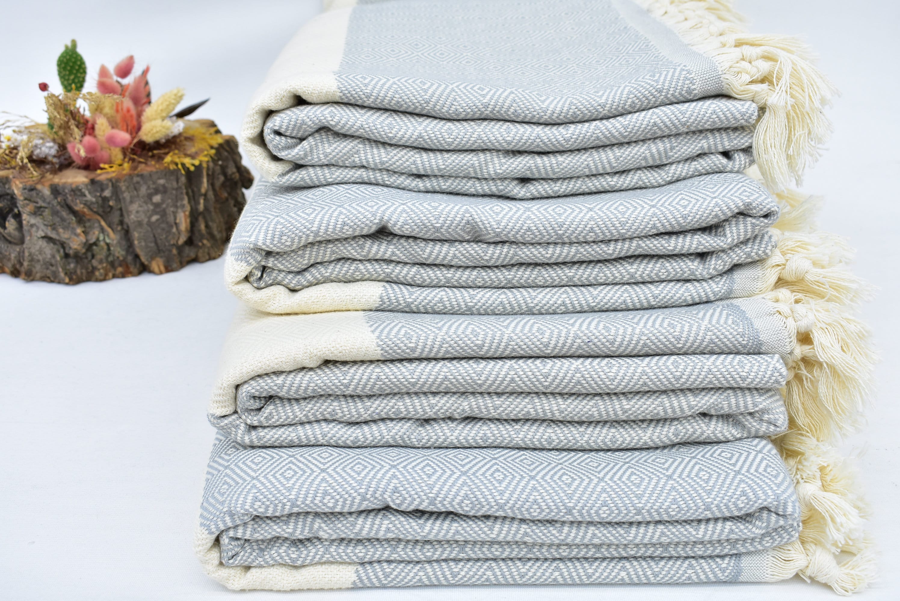 Big Towel Organic Cotton Blanket 78x86 Bedspread Throw - Etsy