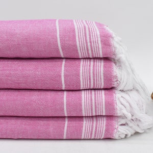 91&quot;x56&quot; Damson Striped Throw, Tablecloth, Beach Wedding Favor, Decorative Blanket, Wedding Favors, Personalized Wedding Gift,