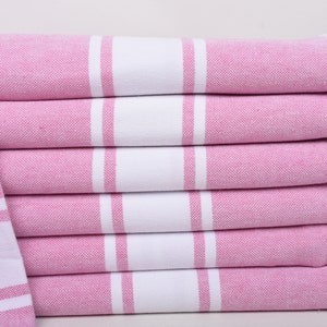 Personalized Bridesmaid Gift, Bachelorette Party Gifts, 70&quot;x40&quot; Dark Pink Striped Towel, Beach Towel, Bachelorette Party Favors Beach,