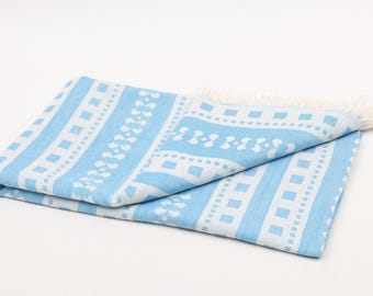 Absorbent Turkish towel, 36"x71" Cotton Towel, Beach towel, Patterned Towel, Sand-resistant towel, Best Friend Gift Ideas,