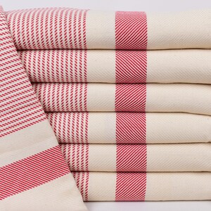 Decorative Towel, Personalized Towel, Turkish Bath Towel, Valentines Gift, 70&quot;x40&quot; Red Polka Dot Towel, Custom Beach Towels, Home Decor Gift