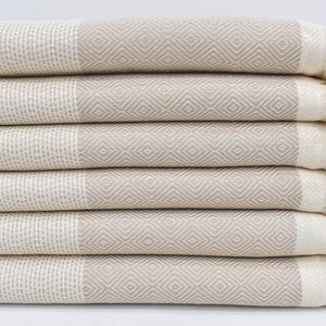 Turkish Blanket, Bedspread, Turkish Throws, Wholesale Blankets, Cotton Comforter, 98x79, Chic Quilt, Brown Turkish Coverlet  Mstk-Nfs-Pk_048