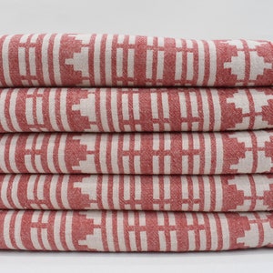 Turkish Towel,Red Bath Towel, 70x40, Turkey Towel, Towel,Wedding Gift Towel,Pool Towel,Handwoven Towel, Peshtemal Towel Dblg-ND_120