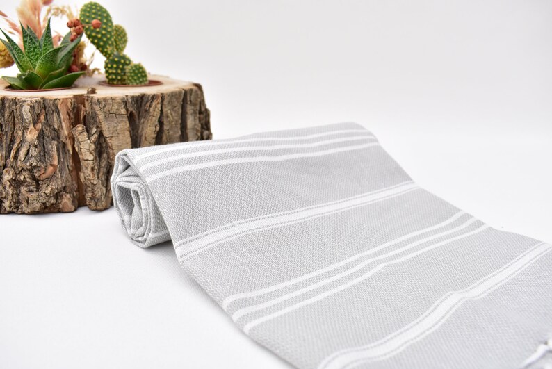 Small Towel Light Gray Hand Towel 24x40 Wholesale Hand Etsy