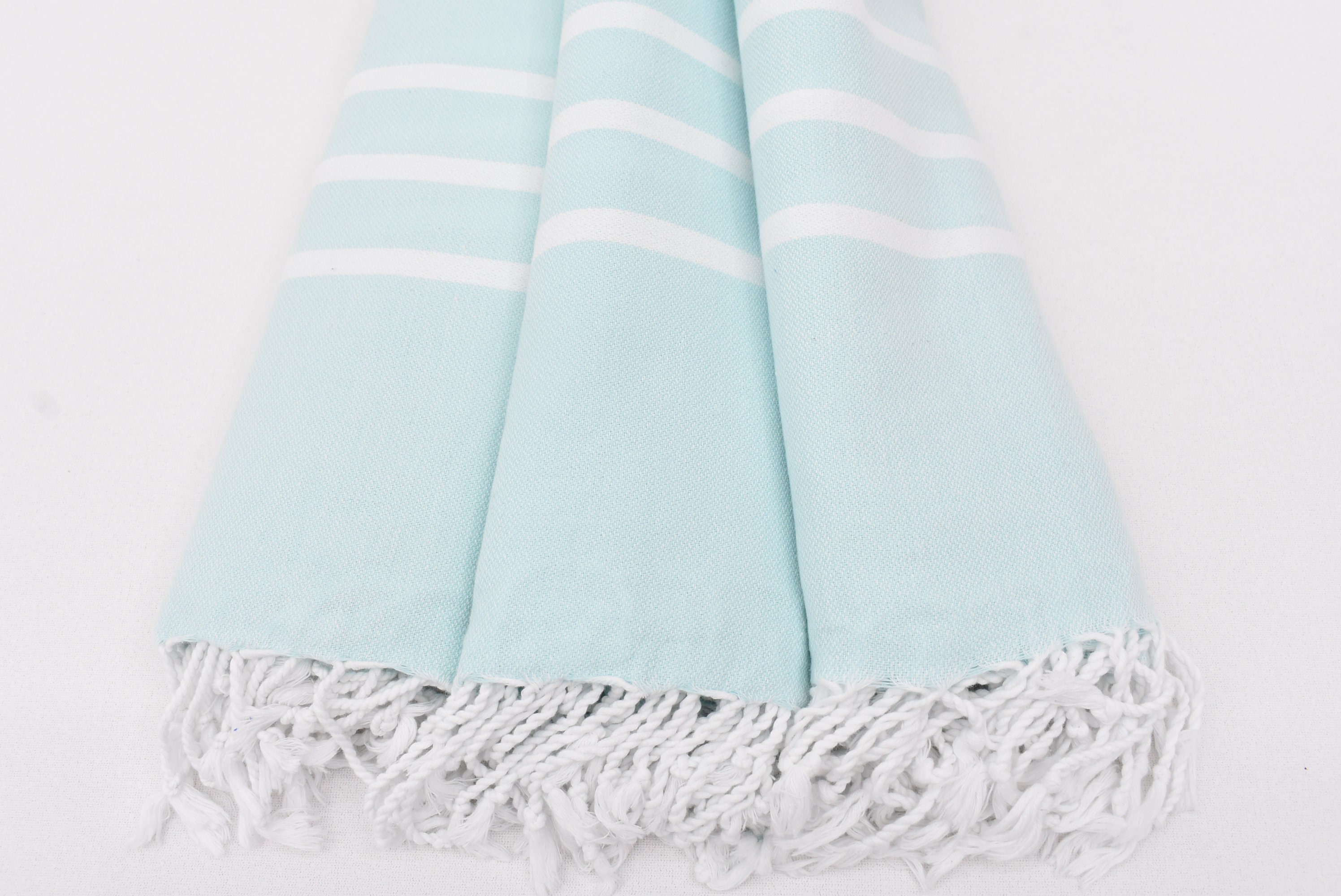 Türkische Handtuch gestreifte Handtuch 70 x 40 weißes | Etsy