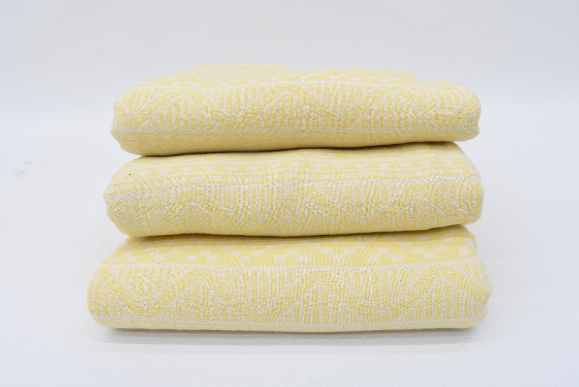 Light Yellow Towel Decorative Bath Towel Beach Towel Etsy