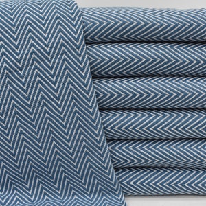 Organic Cotton Blanket, Petrol Blue Throw, Bedspread, Cotton Coverlet, Turkish Blanket, 90x82 inches, Decorative Bedcover Mstk-Dml-Pk_060