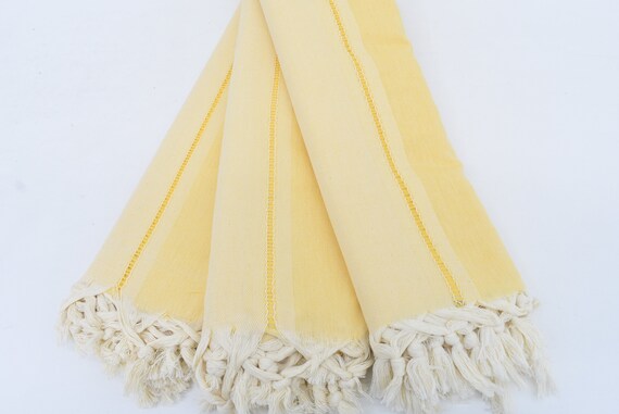 Turkish Towel Yellow Sarong Towel Wrap Towel 70x40 Tablecloth Towel Cotton Beach Towel home Decor Bath Towel Soft Towel Dblg jiz 020 Etsy