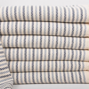 40x71 Inches Navy Blue-Gray Cotton Towel, Geometric Towel, Custom Beach Towel, Turkish Bath Towel, Boyfriend Gift, Christmas Gift,