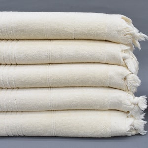 Presentes de decoração para casa, presente exclusivo, presentes personalizados, toalha de presentes de casamento, toalha turca personalizada, toalha de terry listrada natural de 70 "x 36",