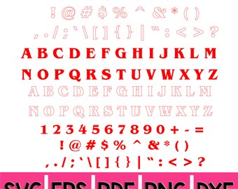 Stranger things Alphabet SVG Stranger things Font logo Stranger thing shirt Number Birthday Party Gift svg png dxf eps cut file cameo cricut
