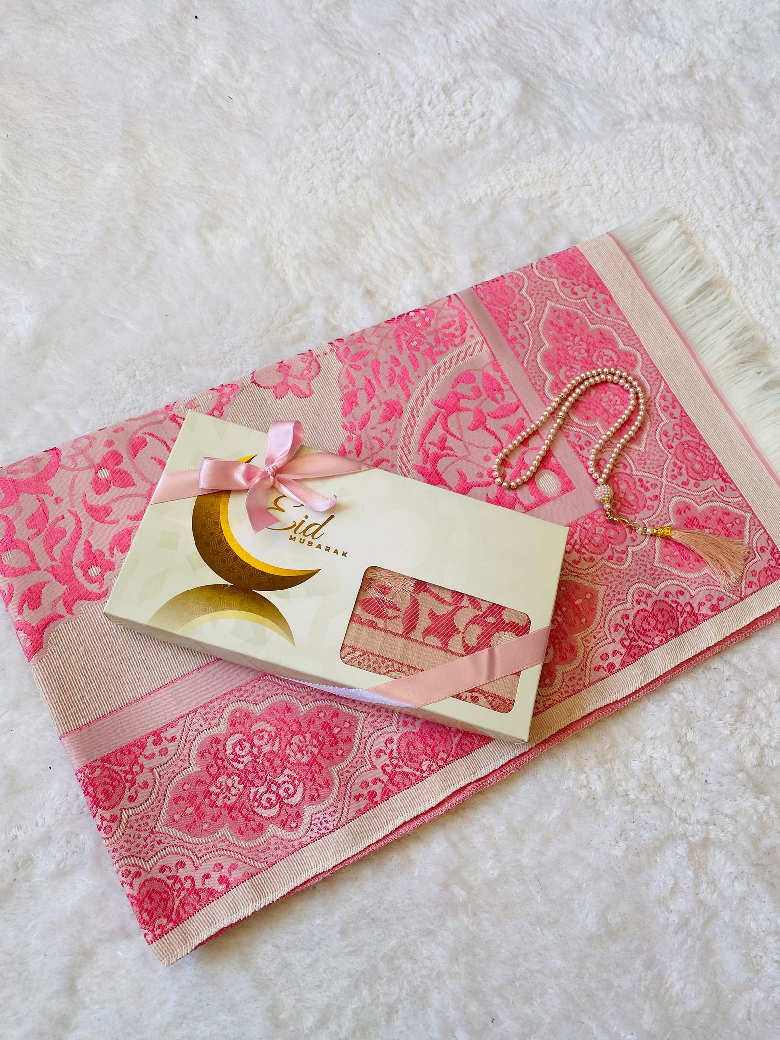 Prayer Rug Set Muslim Prayer Mat Eid Gifts Prayer Mat Set Etsy