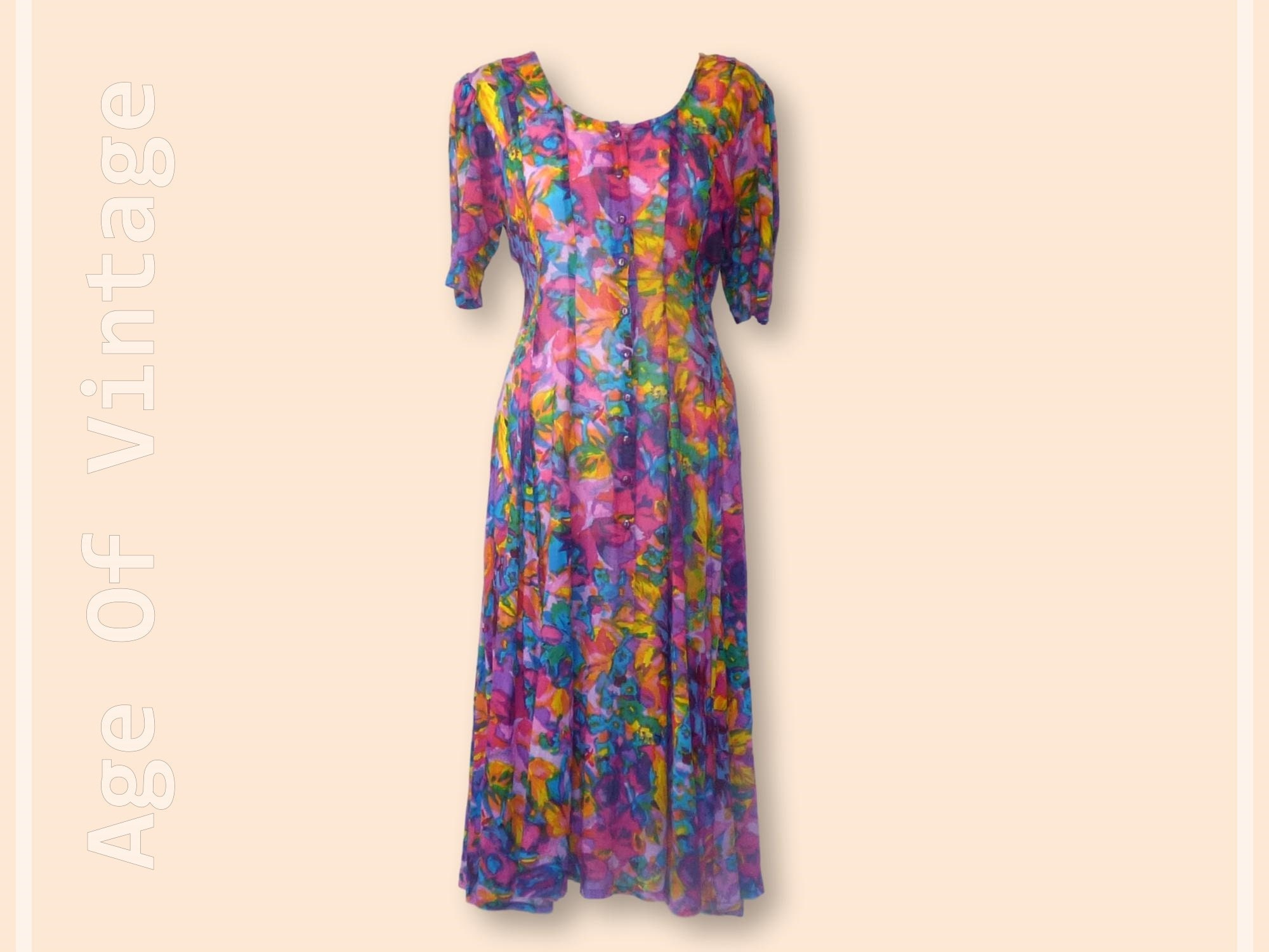 boho tea dress