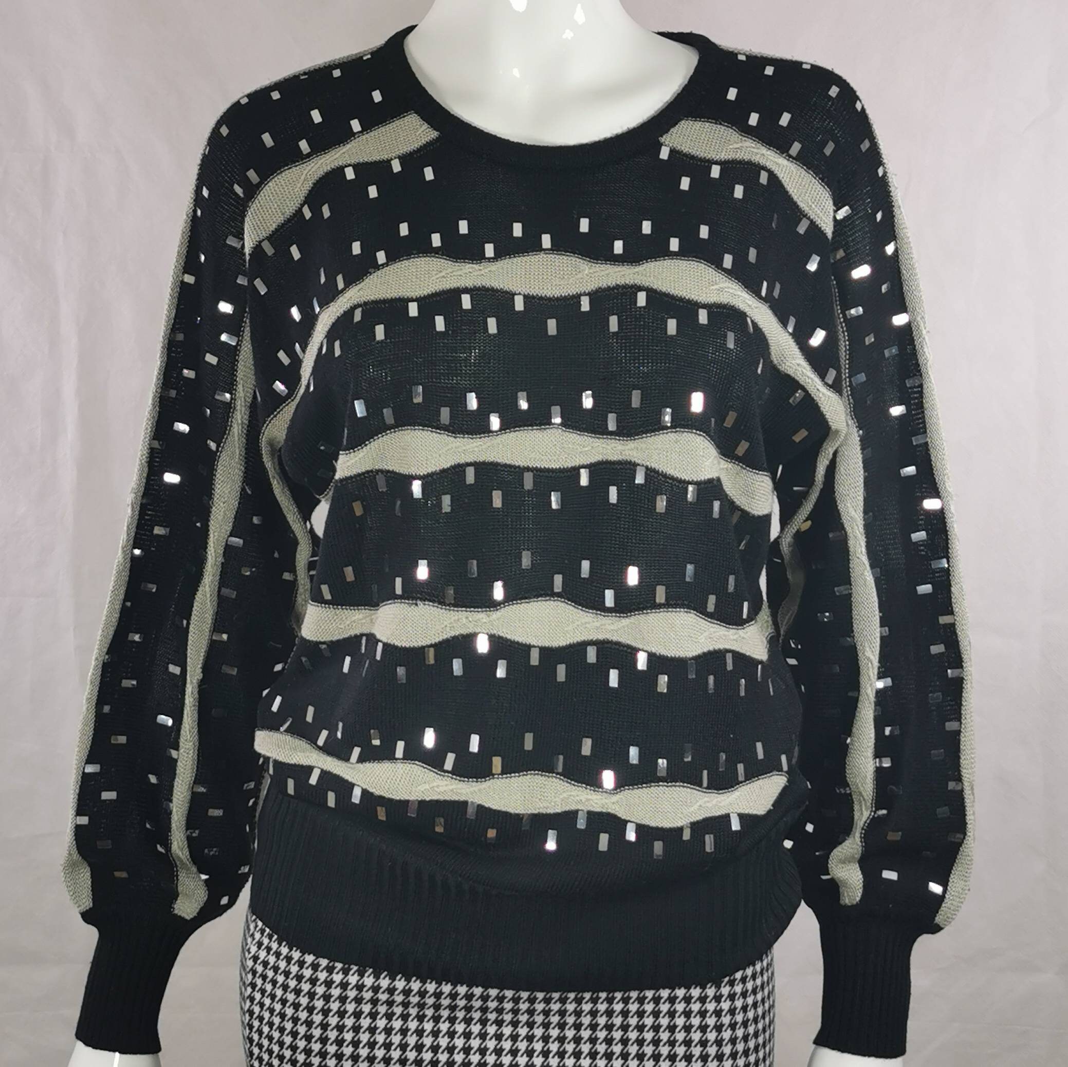 Beaded evening shop sweaters