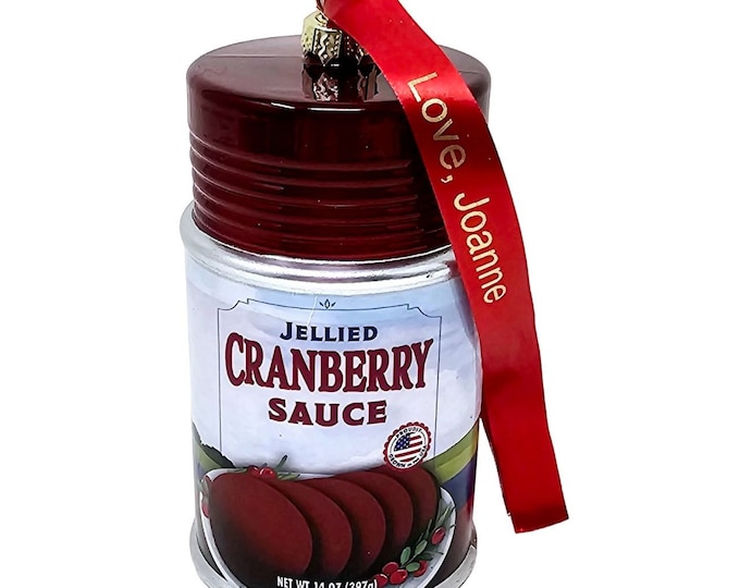 Cranberry Sauce Ornament - Etsy
