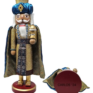 Wise Man Christmas Wisemen Nativity Wood 14&quot; Nutcracker - Personalized Gift