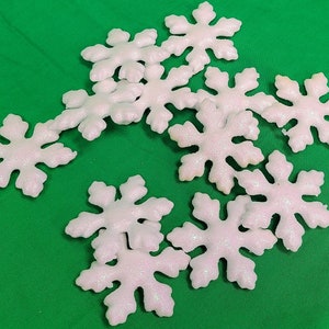  Garneck 3Pcs Foam Christmas Snowflakes craft snowflakes  polystyrene snowflake craft foam block snowflake confetti foam snowflakes  white decor bling decor Art Crafts child blank bubble ball : Home & Kitchen