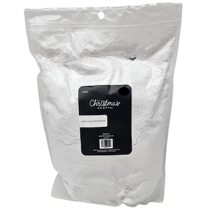 Christmas White Snow Flocking Powder, 16 Ounces