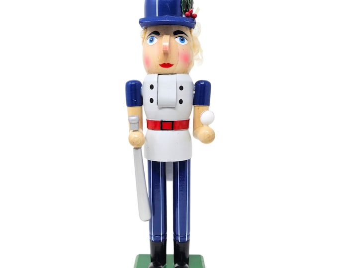 14 Girl Baseball Softball Sports Player Nutcracker, Personalized