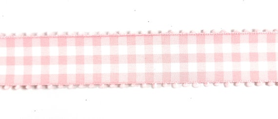 Wired Hot Pink Plaid Ribbon from American Ribbon Manufacturers
