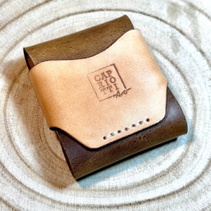 Country Wallet - Cartera minimalista con tarjetero