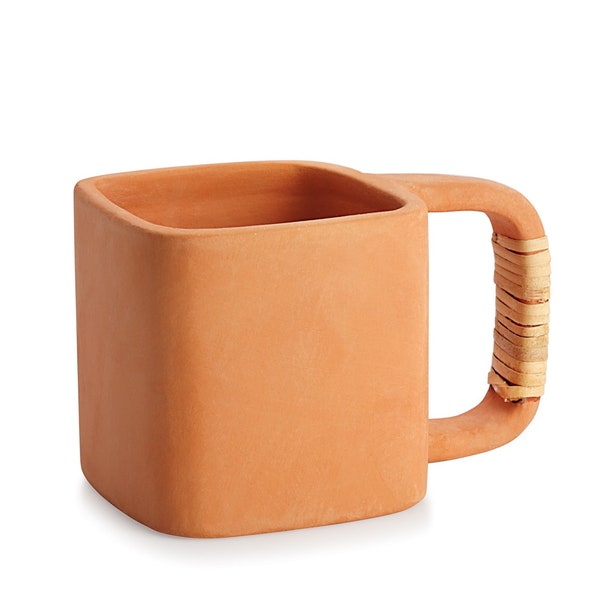 Terracotta (Clay) Square Tea Mug