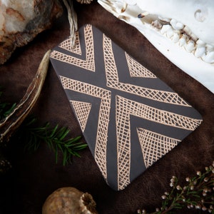 Neolithic Idol Plaque - Ceramic - Wall Piece