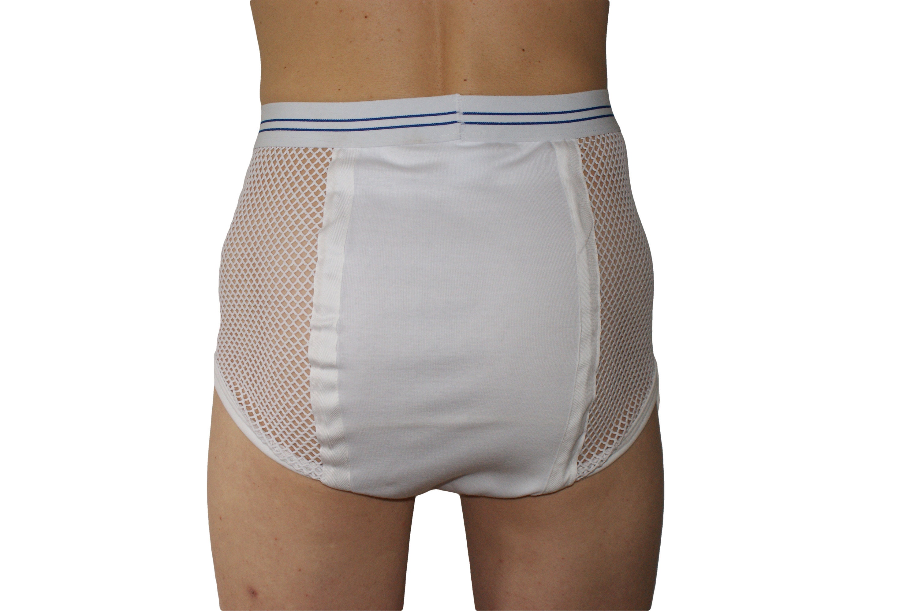 Retro Plain Flap Design with Double Seat String Underwear Etsy