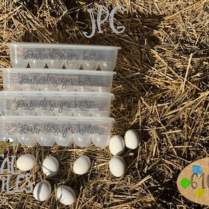 4 Egg Containers Egg Cartons Mockup JPG