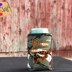 Camo können Kühler Mockup kann Halter Neopren können Kühler