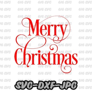 Merry Christmas SVG