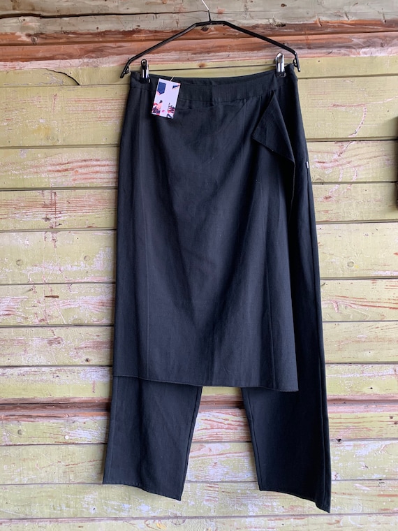 Cotton Pants With Skirt Overlay | Bohemian | Special Dress Cotton Pants With Skirt Overlay | Bohemian | Special Dress