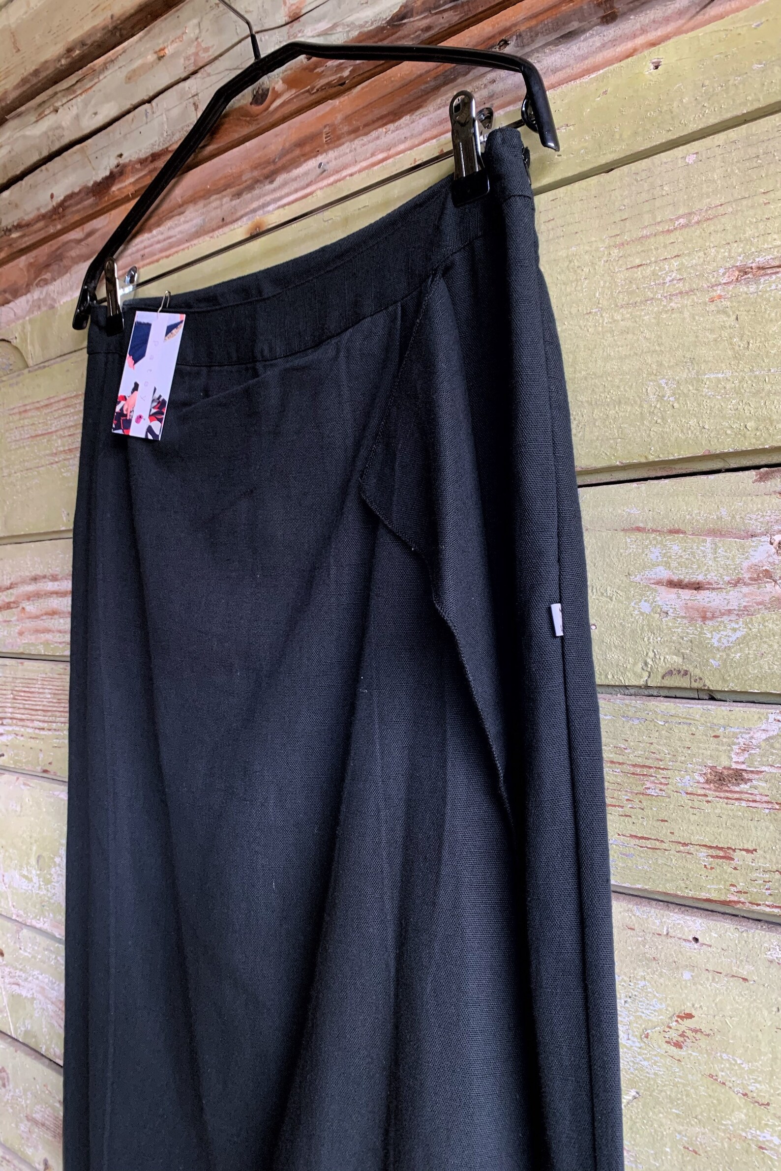 Cotton Pants With Skirt Overlay Bohemian Special Dressup Etsy