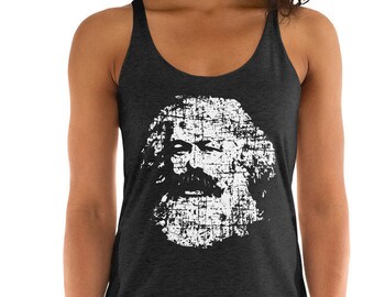Femme Cut Marx  |  Karl Marx Communist Socialist tshirt tee shirt tank DSA Antifa fuck trump