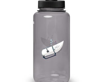 antikapitalistische submersible lol oceangate u-boot antifa Weithals Plastikwasserflasche