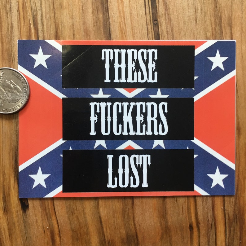 Anti Rebel Flag Stickers Confederate Loser Sticker Anti Capitalism Antifa Praxis Revolution Antifascist Action League Of The South