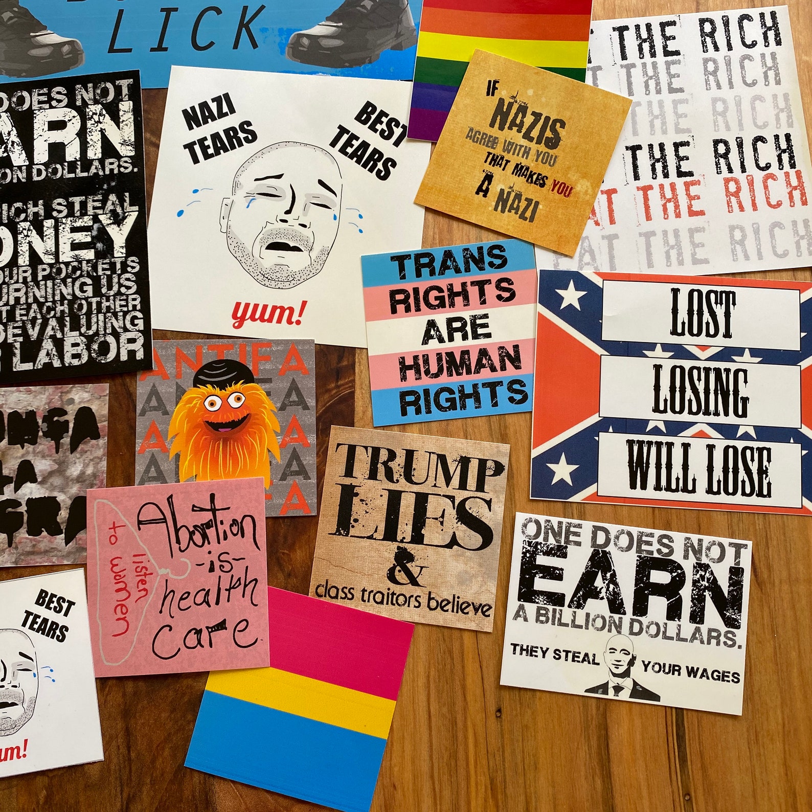 Leftist Stickers VARIETY PACK Proletariat Propaganda - Etsy