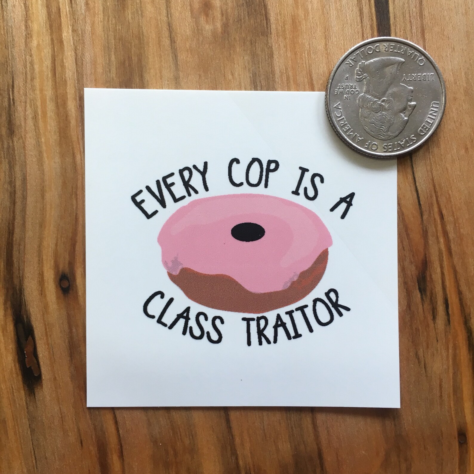 ACAB Sticker | Every Cop is a Class Traitor, Antifa, Praxis, Revolution ...