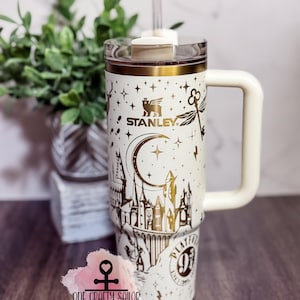 Wizard World Tumbler: 360 Laser Design, Dishwasher Safe (30oz or 40oz)