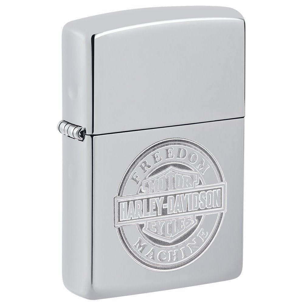Personalized Zippo Lighter Harley Davidson Freedom Machine