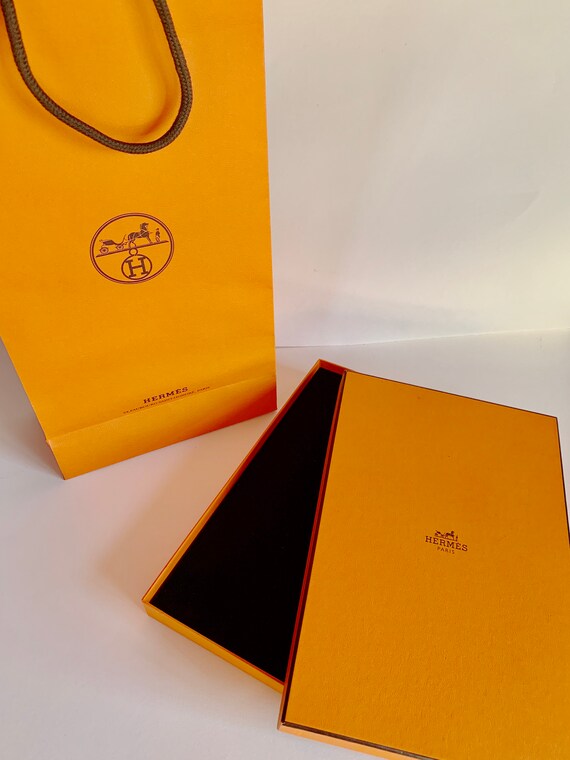 hermes paper bag