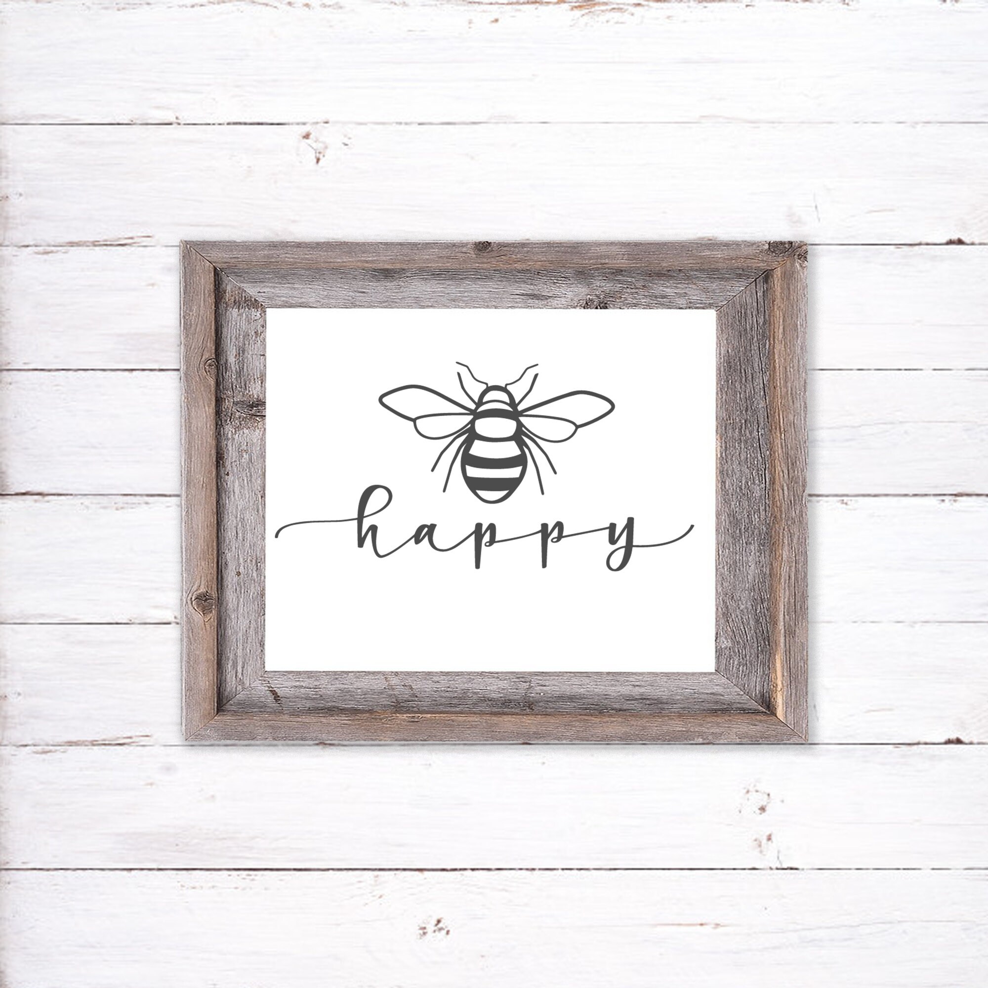 Bee Happy SVG PNG JPG, Bee Happy Cut File- Instant Download - Etsy