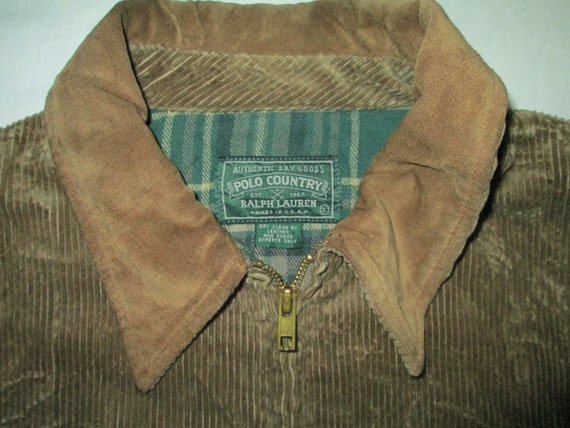 corduroy ralph lauren jacket