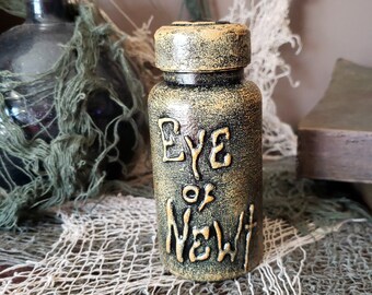 Arsenic Cyanide Spells and Brews Creepy Halloween Bottle Poison Halloween Decoration Witch Decor Strychnine The Toxic Three