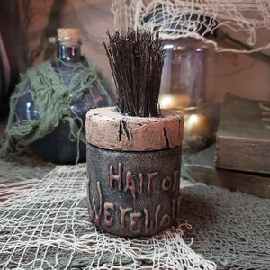 Hair of Werewolf - Halloween Jar - Witchy Things - Spells and Brews - Potion - Poison - Halloween Decoration