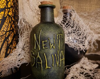 Arsenic Cyanide Spells and Brews Creepy Halloween Bottle Poison Halloween Decoration Witch Decor Strychnine The Toxic Three