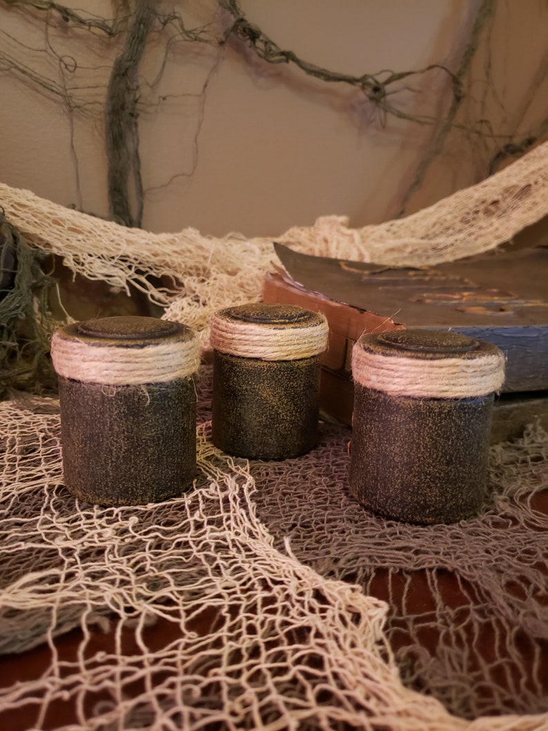 Arsenic Cyanide Spells and Brews Creepy Halloween Bottle Poison Halloween Decoration Witch Decor Strychnine The Toxic Three