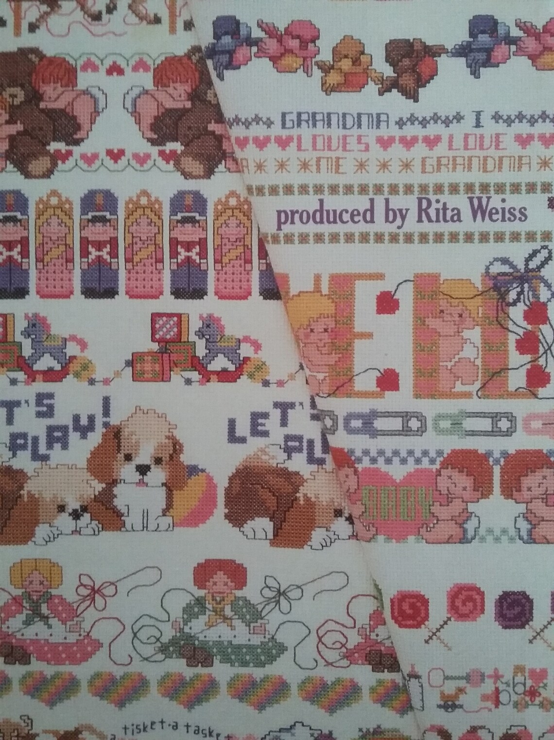 Baby Borders Vintage Counted Cross Stitch Patterns 33 Designs Etsy