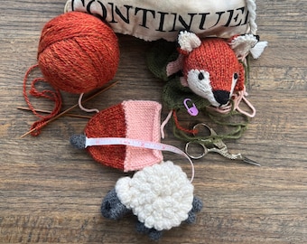 Gehaakte schapen meetlint, dieren meetlint, kerstcadeau voor speciaal iemand, nieuwigheid meetlint, handgemaakt cadeau