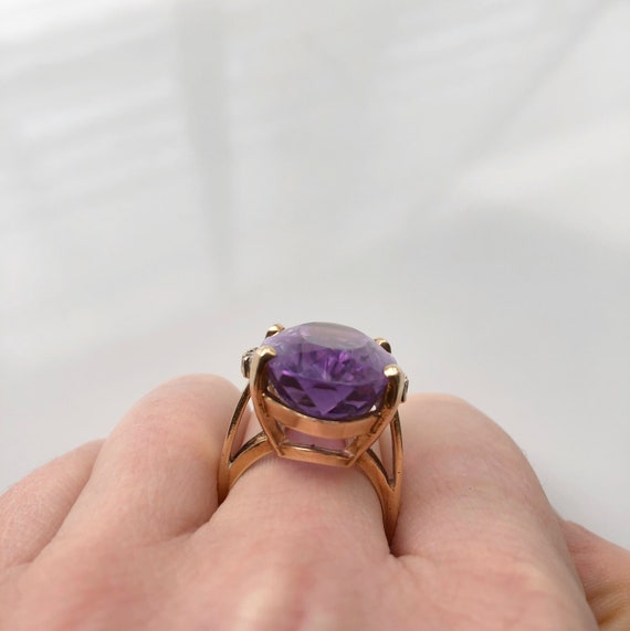 14 carat discount amethyst ring
